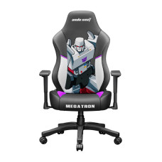 AndaSeat Megatron PVC Leather Gaming Chairs for Adults - Large Seat Gaming Chair with Lumbar Support, Comfortable Premium Video Game Seats with Headrest - Transformers Seat with Cushion - AD18YC-20-WZT-PVC